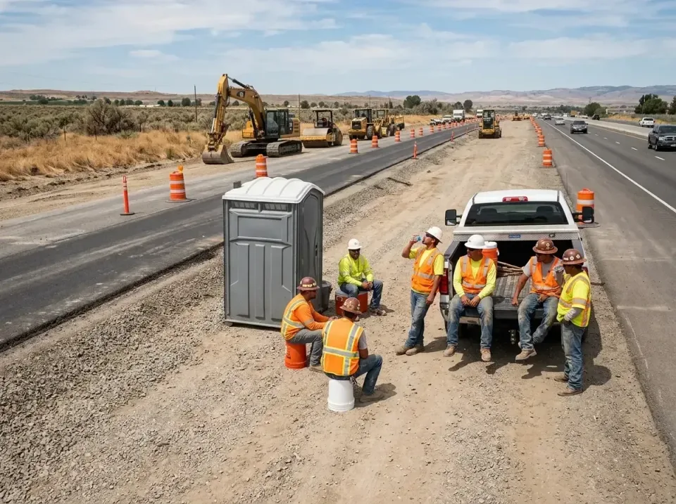 highway-road-construction-crew-007 — frequently asked questions, Porta Potty and Restroom Rentals in Clifton, TN